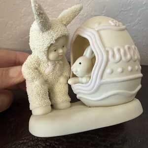 Dept 56 Snowbunnies Can You Come Out and Play 1999 Easter Figurine